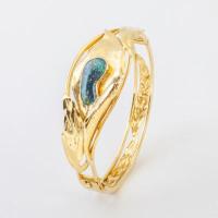 Armreifen mit einer Calla-Blüte (Opal)