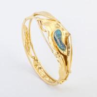 Armreifen mit einer Calla-Blüte (Opal)