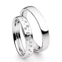 Trauringe mit Brillant(en)