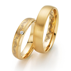 Trauringe mit Brillant(en)