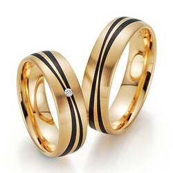 Trauringe mit Brillant(en)